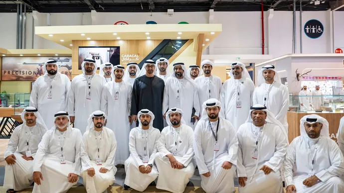 UAE President visits Abu Dhabi International Hunting and Equestrian Exhibition