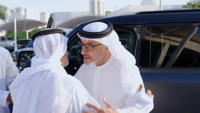 Hazza bin Zayed offers condolences on the passing of Aisha Rashed Al Dhaheri