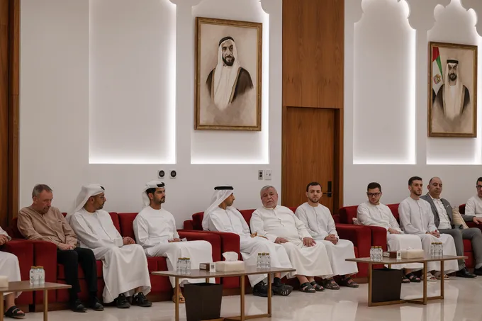 Khalid bin Zayed offers condolences on the passing of Alaa Nader Mushtaha