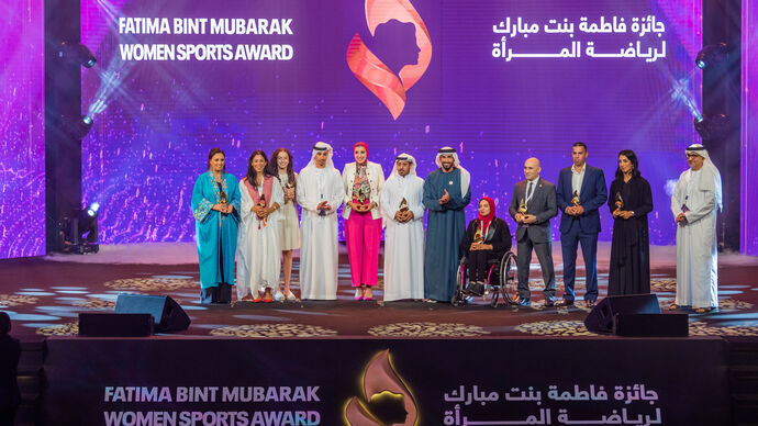 The sixth edition for Fatima Bint Mubarak Women Sports Award charts a new path for the development and prosperity of Arab women’s sports locally and internationally