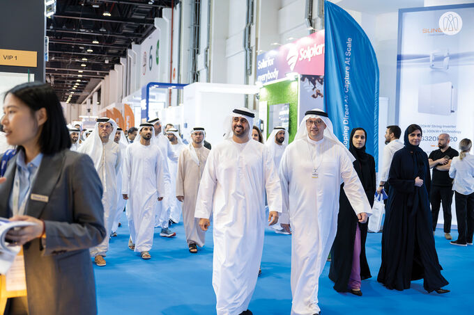 Theyab bin Mohamed bin Zayed attends World Future Energy Summit 2024