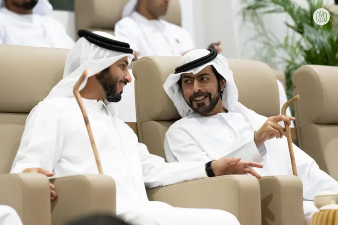 In the presence of Khalifa bin Tahnoon bin Mohammed, Zayed bin Hamad honours French rider Kevin Staut as winner of 14th UAE President’s Cup Showjumping Event