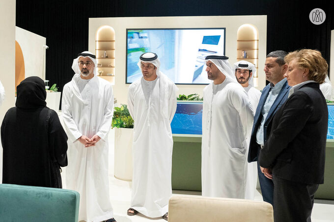 Khaled bin Mohamed bin Zayed inaugurates Iskan Abu Dhabi a new housing services ‘one-stop shop’ at Abu Dhabi National Exhibition Centre (ADNEC)