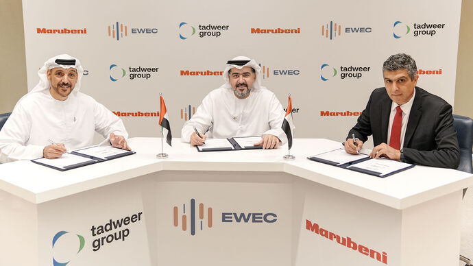 Emirates Water and Electricity Company and Tadweer Group partner with Japanese consortium on world’s most advanced waste-to-energy facility in Abu Dhabi