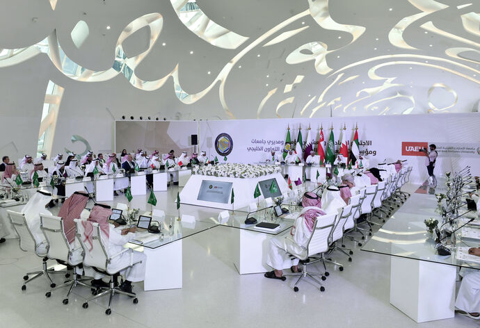 جامعة الإمارات العربية المتحدة تستضيف الاجتماع الـ26 لرؤساء ومديري جامعات ومؤسسات التعليم العالي في دول مجلس التعاون الخليجي