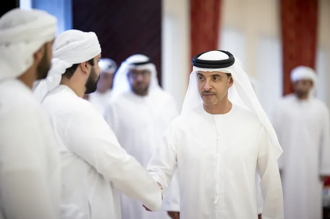 Hazza bin Zayed offers condolences on the passing of Ali Bakheet Ali Suleiman Al Mazrouei