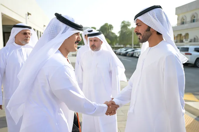 Khalifa bin Tahnoon bin Mohammed attends wedding reception of Dhafer Abdullah Al Ahbabi