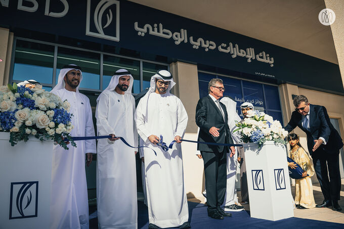v|Sultan bin Hamdan bin Zayed  inaugurates new Emirates NBD branch and operations centre in Al Ain