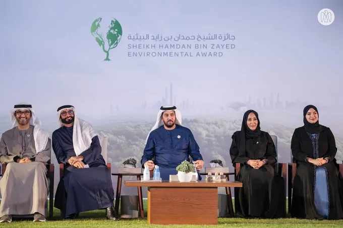 Hamdan bin Zayed honours winners of 2nd Sheikh Hamdan bin Zayed Environmental Award