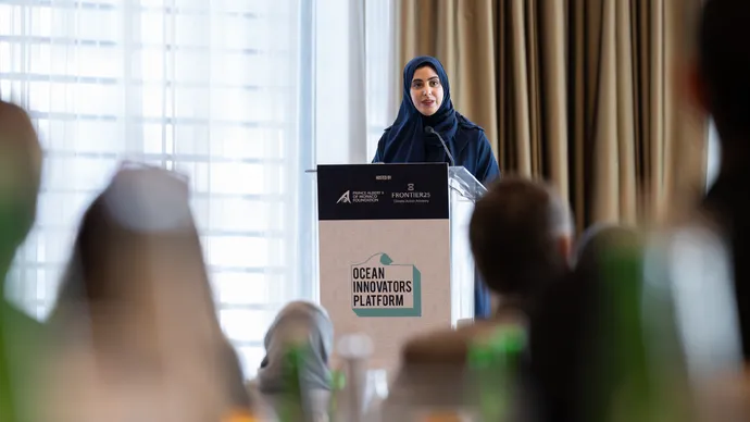 Shamma bint Sultan bin Khalifa delivers keynote address at 10th Annual Ocean Innovators Platform, part of Abu Dhabi Sustainability Week