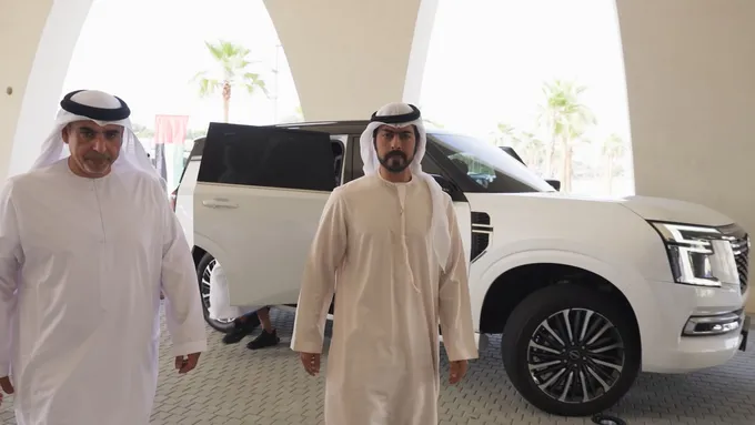 Hamed bin Zayed, Nahyan bin Mubarak and Khalifa bin Tahnoon bin Mohammed attend reception for Al Hameli and Al Remeithi weddings in Abu Dhabi