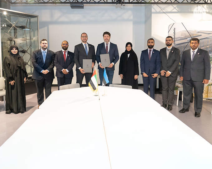 Statistics Centre - Abu Dhabi Delegation Visits Estonia to Exchange Experiences in Statistics and Research