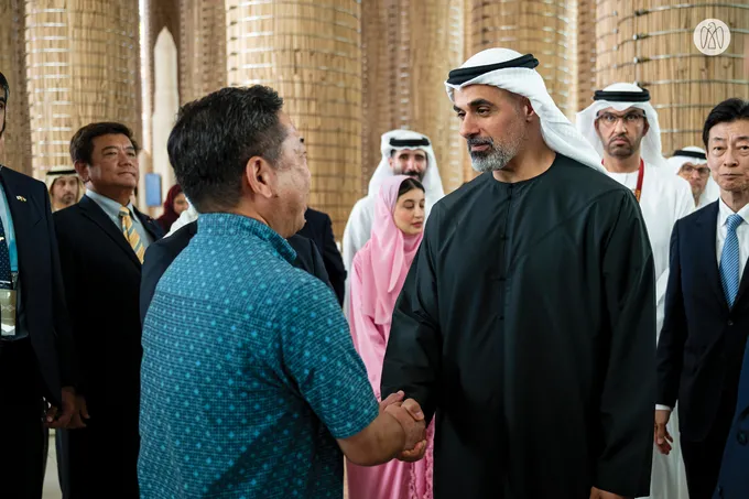 On the sidelines of UAE Day celebrations at Expo 2025 Osaka, Crown Prince of Abu Dhabi meets members of Japanese Parliament and UAE–Japan Society