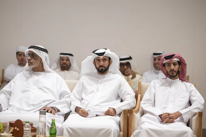 Hazza bin Zayed attends Al Dhaheri and Al Otaiba wedding in Abu Dhabi