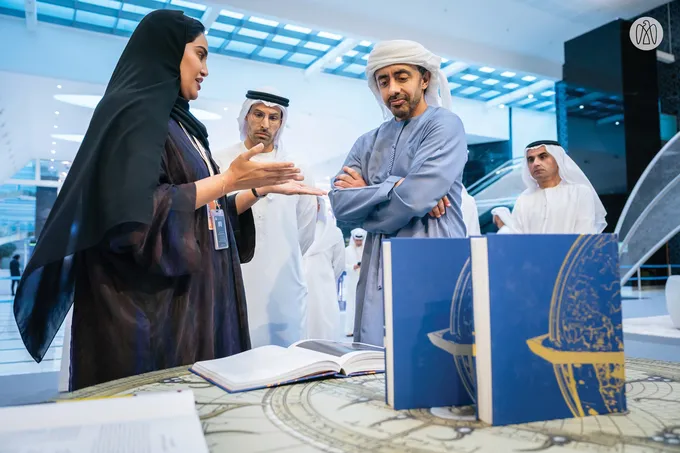 Under the Patronage of the UAE President, Abdullah bin Zayed inaugurates 35th Abu Dhabi International Book Fair