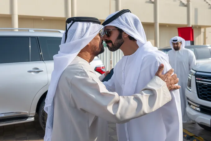 Khalifa bin Tahnoon bin Mohammed attends reception for Al Ameri family wedding