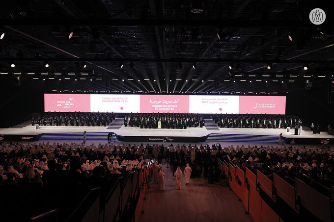 Video | Saif bin Zayed attends graduation ceremony for Zayed University’s Future Makers Class of 2024