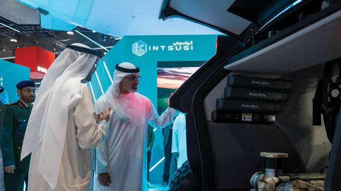 Khaled bin Mohamed bin Zayed visits UMEX and SimTEX