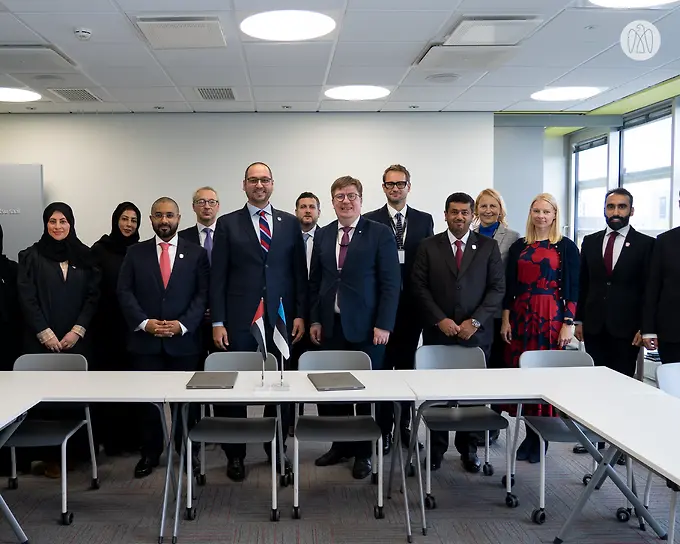 Statistics Centre - Abu Dhabi Delegation Visits Estonia to Exchange Experiences in Statistics and Research