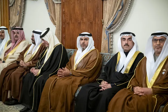 Theyab bin Mohamed bin Zayed attends Abdullah Fahad Al-Sabah marriage reception