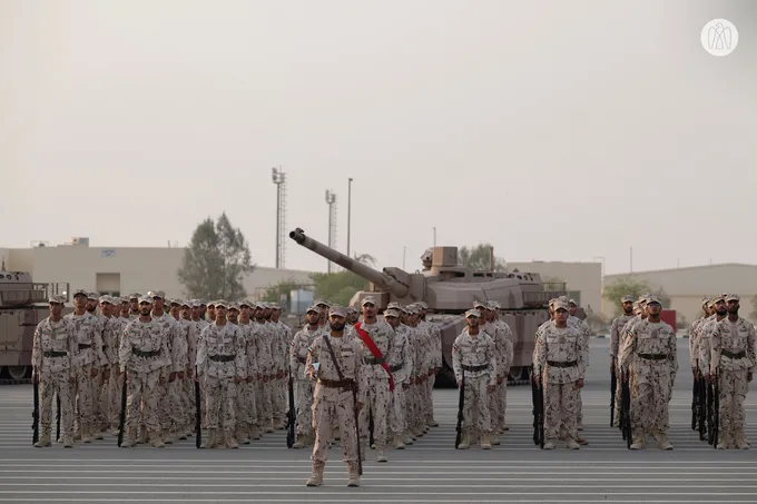 Khaled bin Mohamed bin Zayed attends specialised demonstrations by 22nd cohort of UAE National Service Programme at Sweihan Training Centre