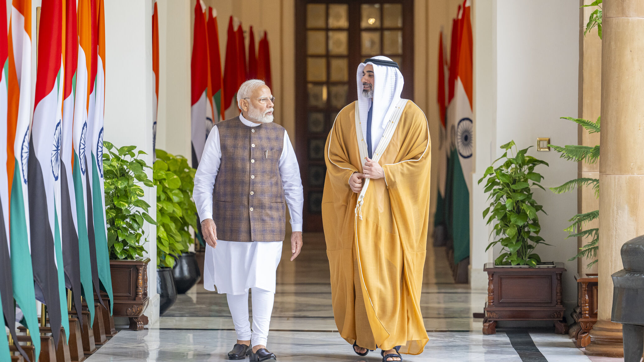 Crown Prince of Abu Dhabi and Prime Minister of India discuss ...