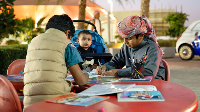 الدورة الثانية من مهرجان «جيران للكل» التي نظمتها مؤسسة التنمية الأسرية تسهم في تعزيز الروح المجتمعية في أبوظبي