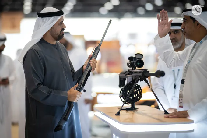 Theyab bin Mohamed bin Zayed visits 23rd Abu Dhabi International Hunting and Equestrian Exhibition