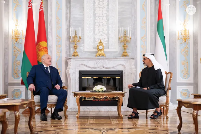 Crown Prince of Abu Dhabi and President of Belarus discuss further strengthening bilateral ties