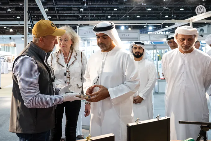 Hamed bin Zayed visits Abu Dhabi International Hunting and Equestrian Exhibition