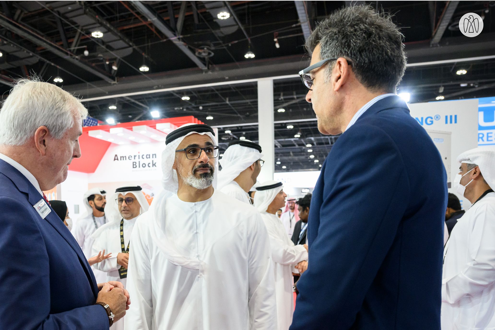 Khaled bin Mohamed bin Zayed tours Abu Dhabi International Petroleum