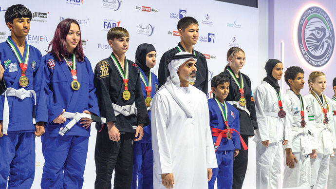 Khaled bin Mohamed bin Zayed inaugurates 15th Abu Dhabi World Professional Jiu-Jitsu Championship