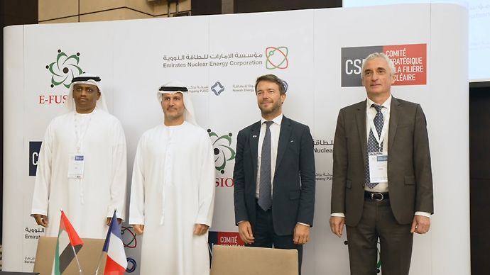 ENEC Strengthens UAE-France Cooperation in Nuclear Energy Sector Through New E-Fusion 2022