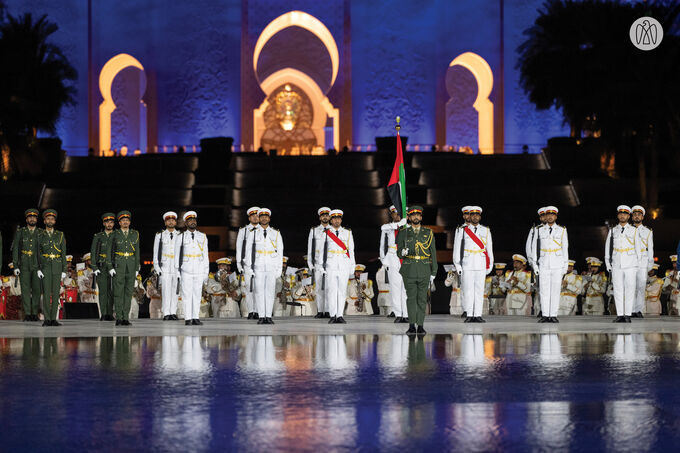 Humaid bin Rashid Al Nuaimi attends Commemoration Day ceremony at Wahat Al Karama in Abu Dhabi