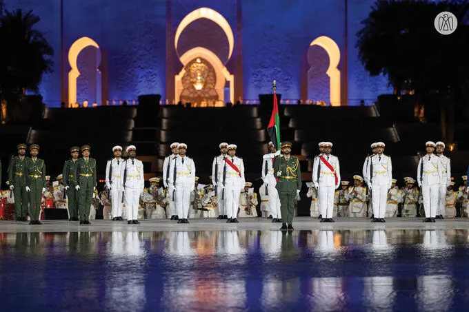 Humaid bin Rashid Al Nuaimi attends Commemoration Day ceremony at Wahat Al Karama in Abu Dhabi