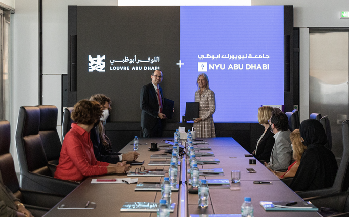 NYU Abu Dhabi and Louvre Abu Dhabi sign MoU to extend collaboration in key areas