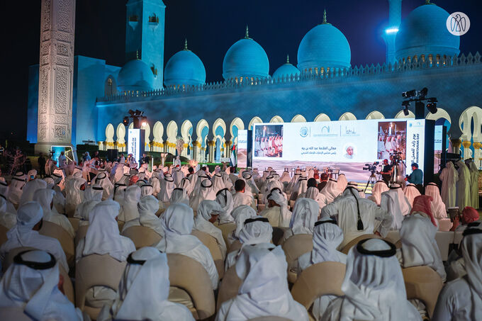 Abdullah bin Zayed and Nahyan bin Mubarak attend Zayed Humanitarian Day event