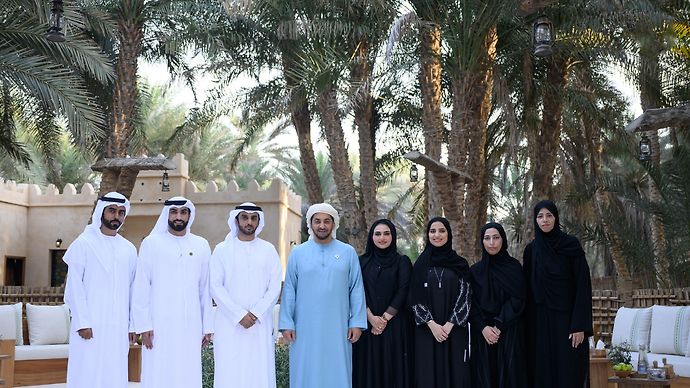 Hamdan bin Zayed receives delegation from UAE’s youth councils