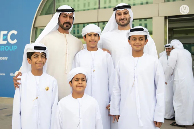 Khaled bin Mohamed bin Zayed visits Abu Dhabi International Hunting and Equestrian Exhibition (ADIHEX)