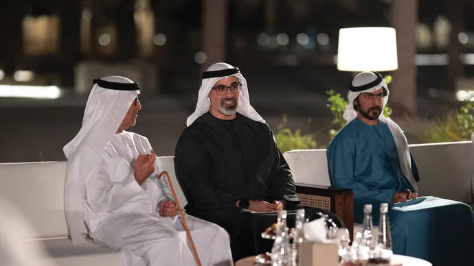 Khaled bin Mohamed bin Zayed attends Abu Dhabi Government’s Ramadan majlis Barzat Abu Dhabi