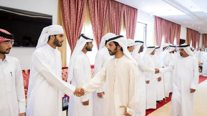 Khalifa bin Tahnoon bin Mohammed offers condolences on the passing of Awad Saeed Suwailem Al Ketbi