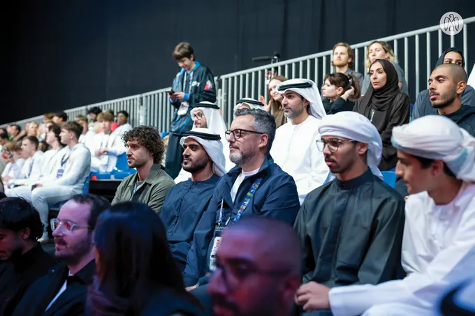 Zayed bin Mohamed bin Zayed attends Games of the Future 2025 phygital competitions