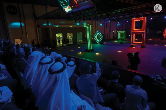 Zayed bin Mohamed bin Zayed attends Games of the Future 2025 phygital competitions