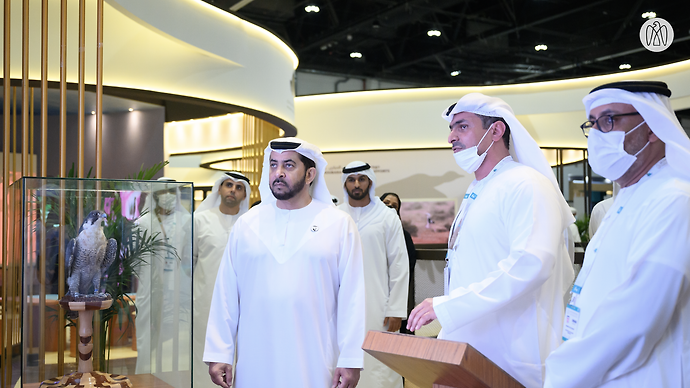 Hamdan bin Zayed visits ADIHEX 2022