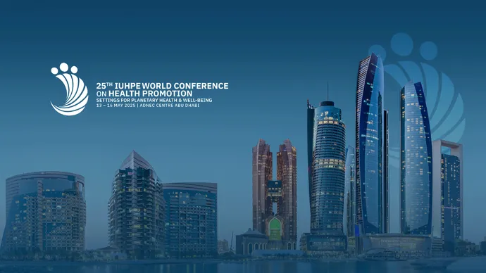 الدورة الـ25 من مؤتمر الاتحاد الدولي لتعزيز الصحة والتثقيف الصحي تعقد فعالياتها في أبوظبي للمرة الأولى في منطقة الشرق الأوسط