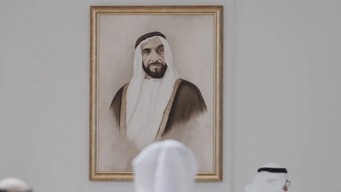 Zayed bin Mohamed bin Zayed offers condolences to Abdul Hamid Mohammed Abdul Hamid Al Hosani on the passing of his mother