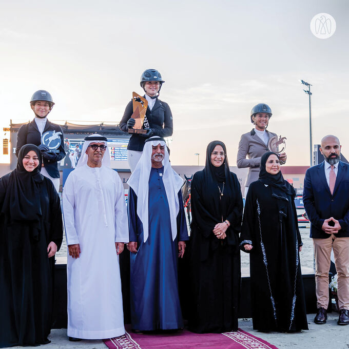 Nahyan bin Mubarak honours winners of 11th FBMA International Show Jumping Cup