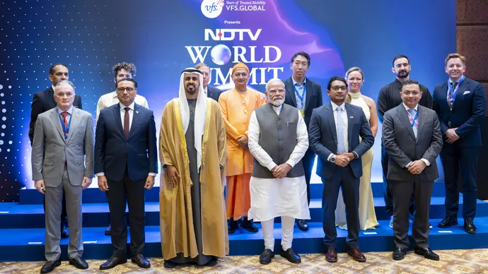 Theyab bin Mohamed bin Zayed leads UAE delegation at NDTV World Summit 2026 in New Delhi
