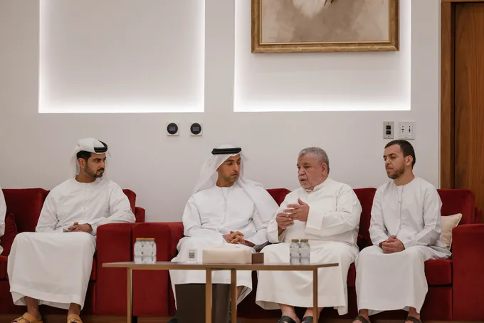 Khalid bin Zayed offers condolences on the passing of Alaa Nader Mushtaha