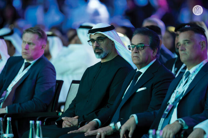 Khaled bin Mohamed bin Zayed attends opening ceremony of Abu Dhabi Global Health Week 2025